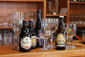 Our imported ales and wines