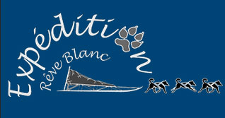 Logo Expédition Rêve Blanc - Dogs sledding